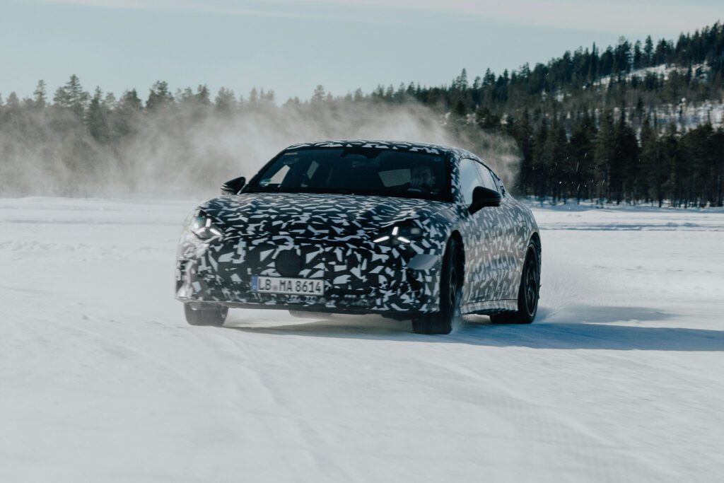 Mercedes-AMG GT 4-Door Coupé completes Swedish winter tests插图