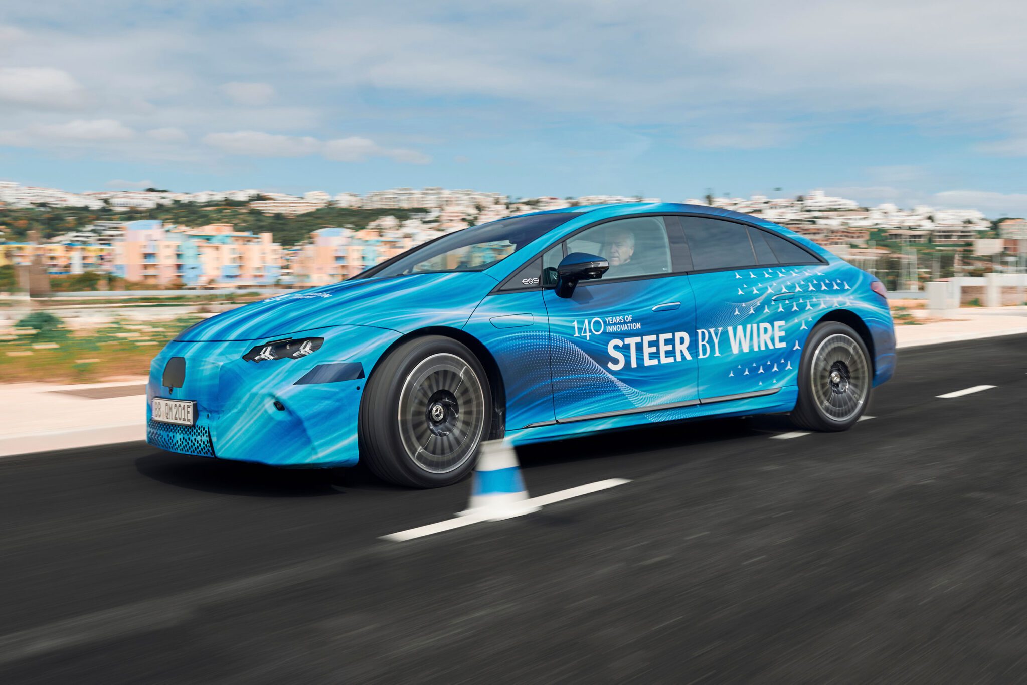 Mercedes-Benz brings steer-by-wire to production EQS