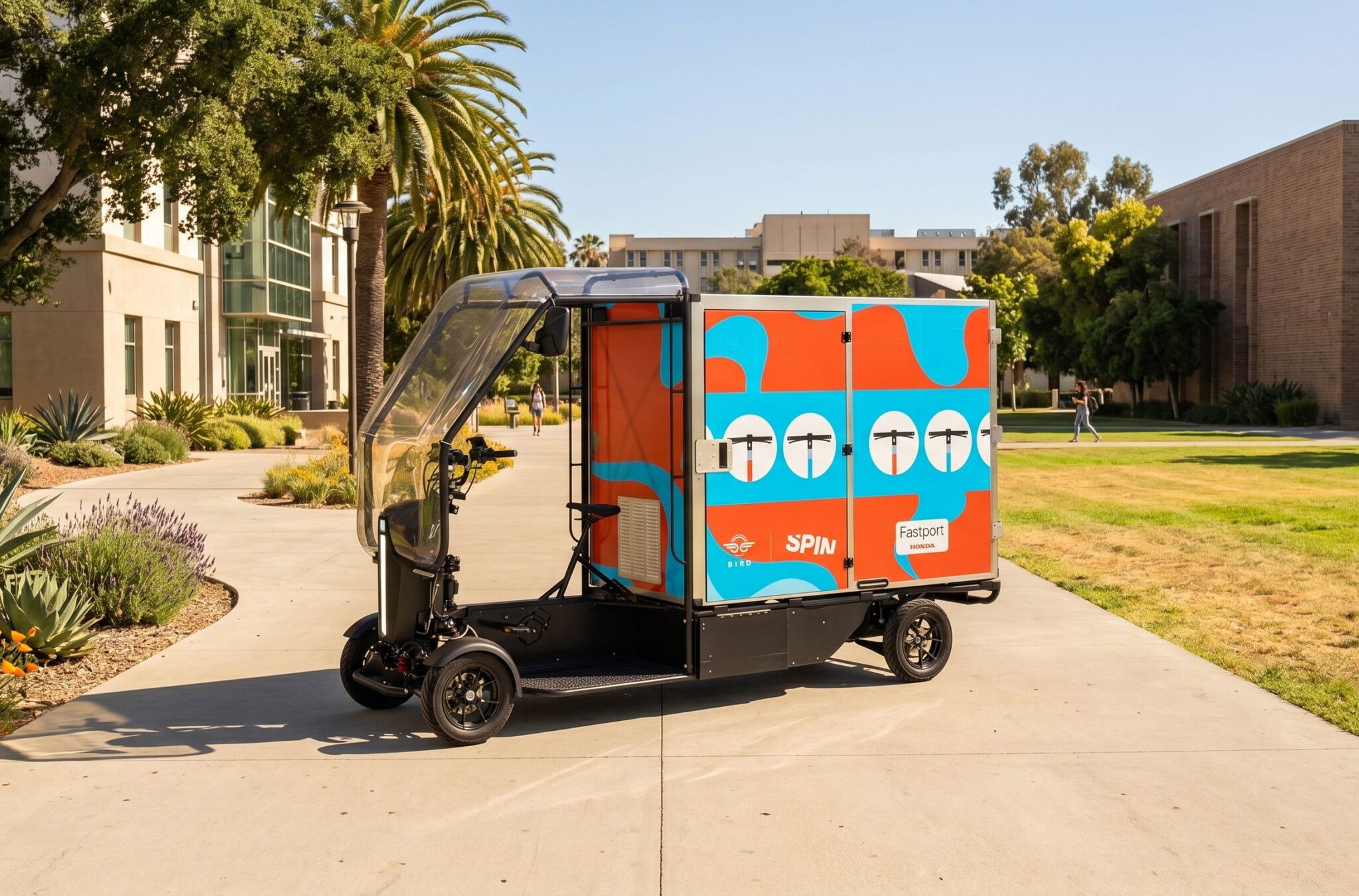 Honda’s Fastport eQuad launches with Bird and Spin