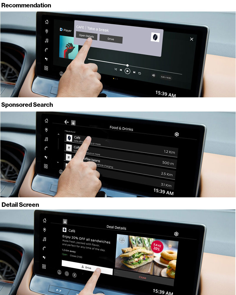 Nissan partners with 4screen for in-car services插图