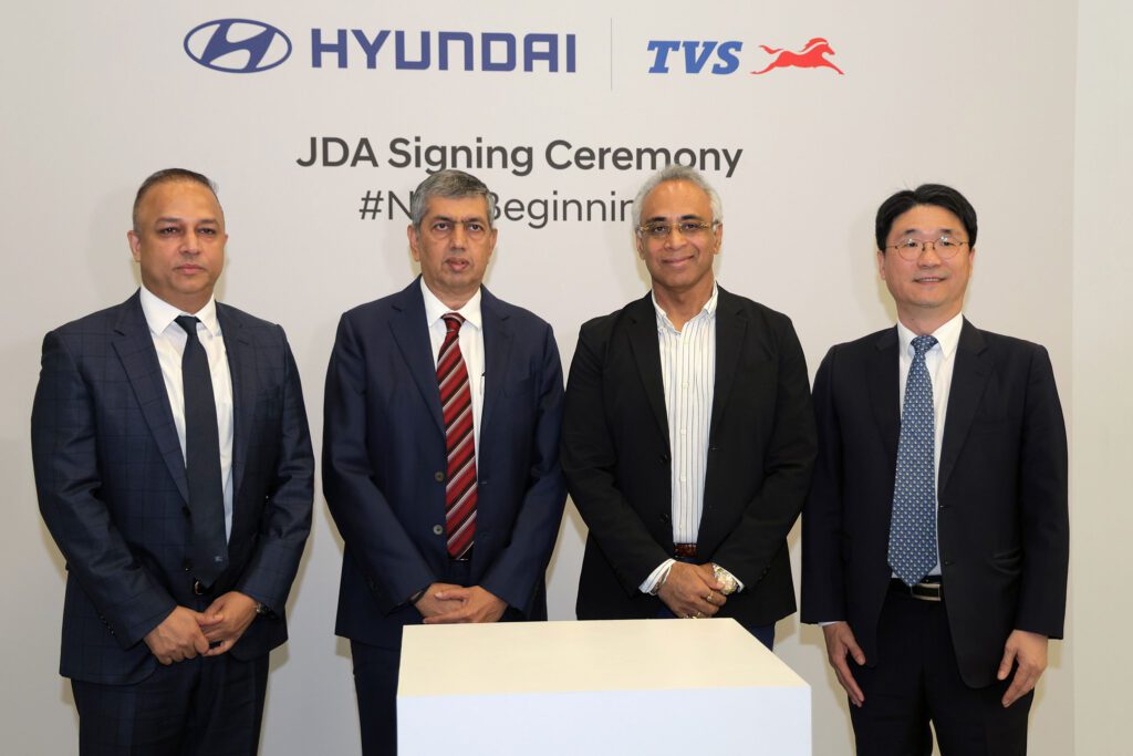Hyundai, TVS Motor seal electric three-wheeler deal插图