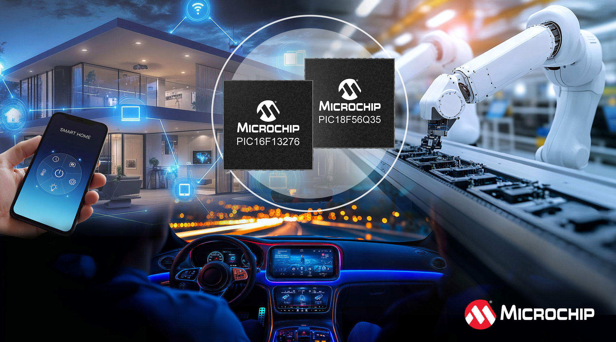 Microchip adds two CLB-based MCU families for auto safety | Automotive ...