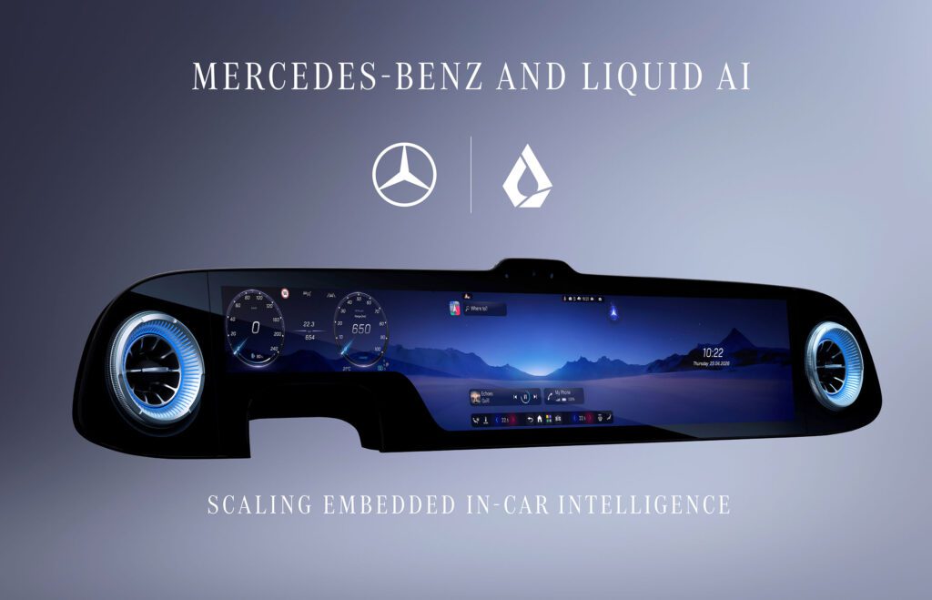 Mercedes-Benz taps Liquid AI for on-device in-car AI插图1