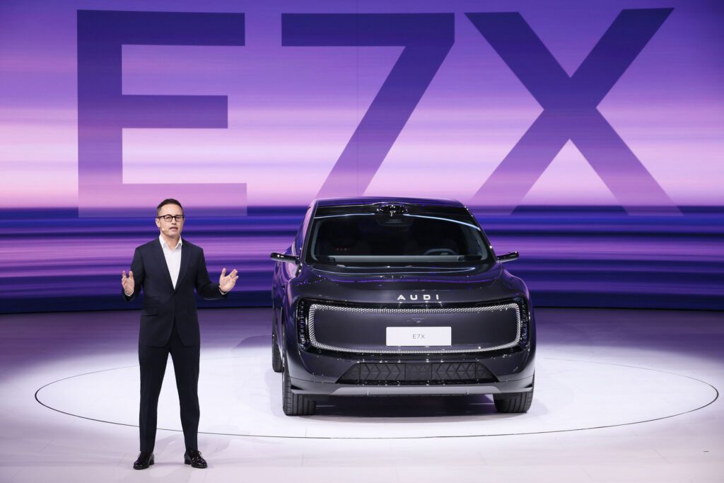 AUDI E7X SUV debuts as Audi’s second China-only model插图1