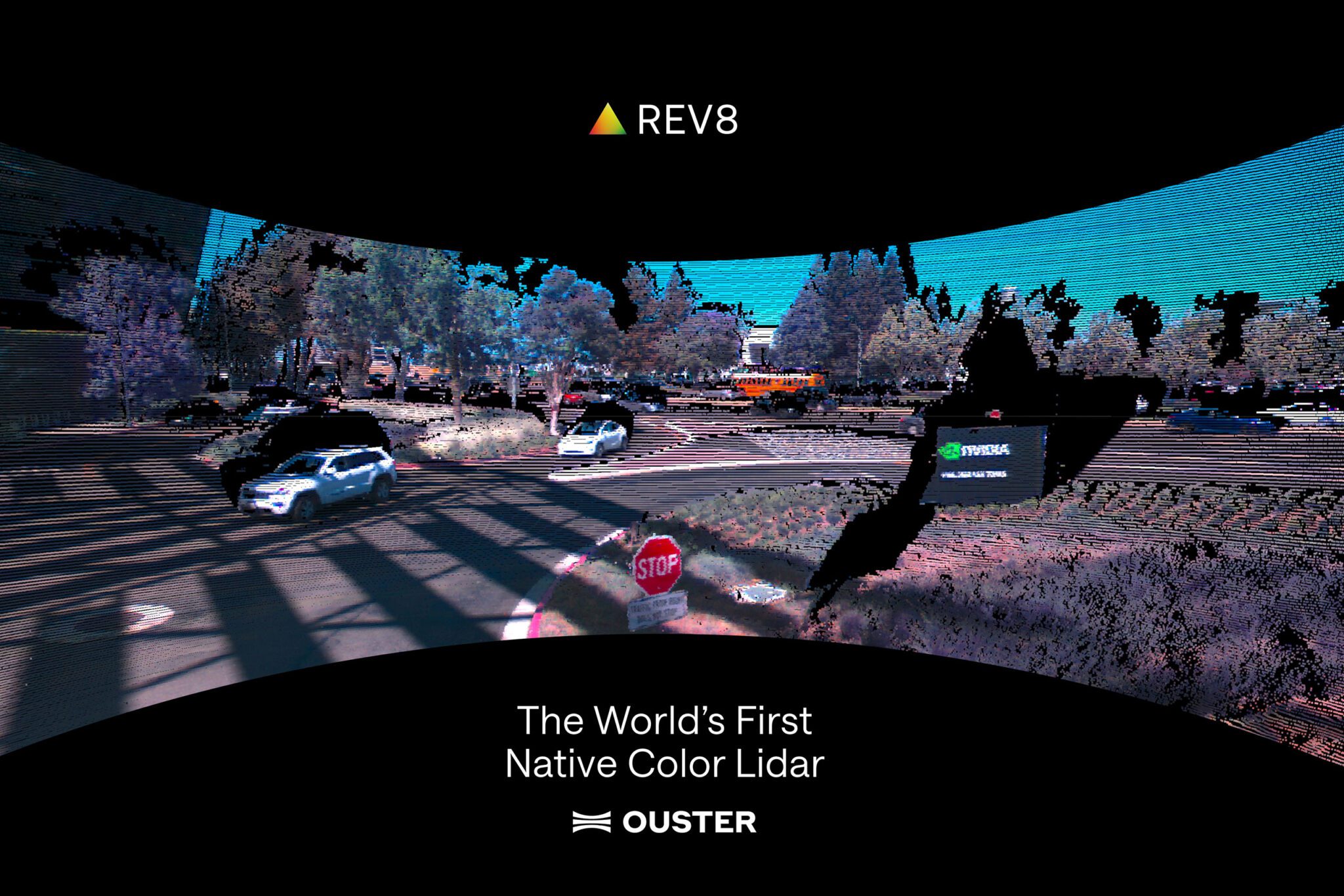 Ouster Rev8 colour LiDAR joins Nvidia Drive Hyperion