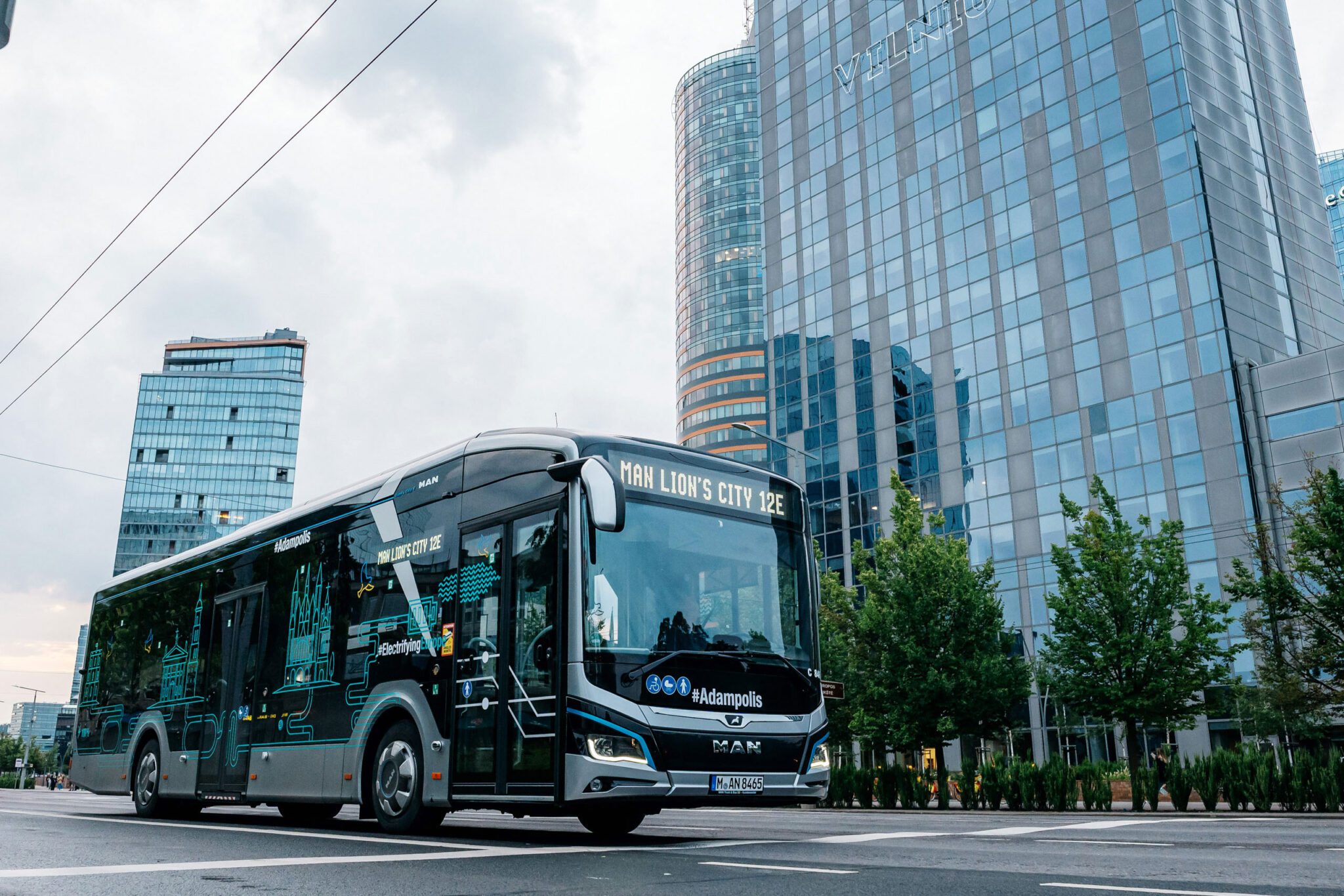 MAN wins 112-bus Lion’s City E order for Vilnius