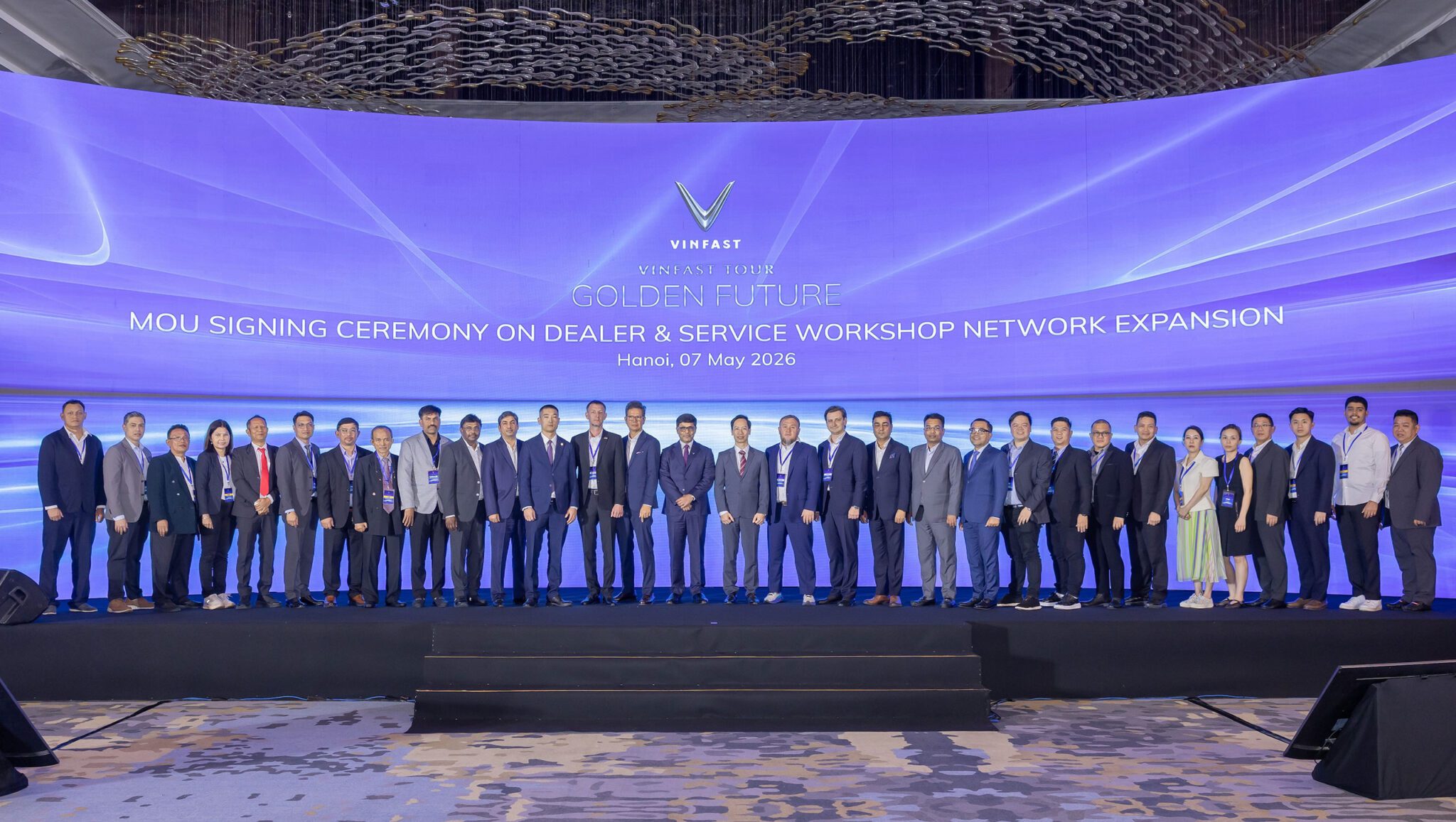 VinFast targets 1,100 service workshops worldwide in 2026