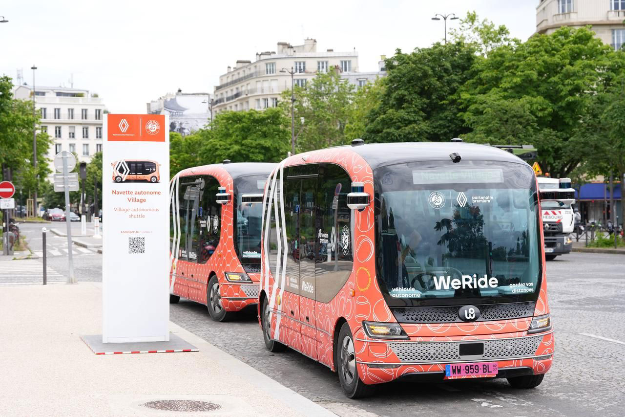 AutoWireDaily — WeRide brings autonomous Robobus back to French Open