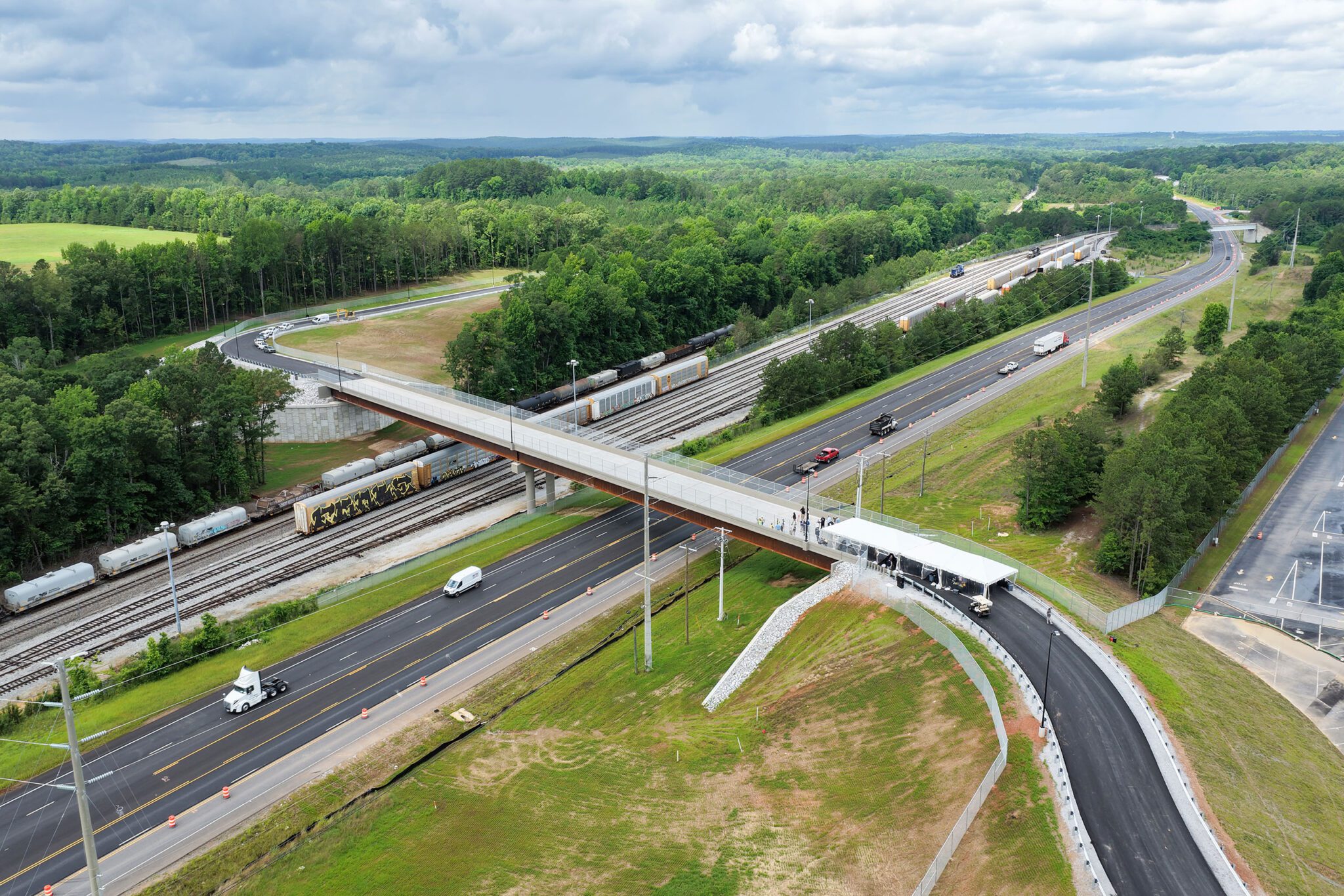 Mercedes-Benz completes Alabama marshalling yard bridge | Automotive World