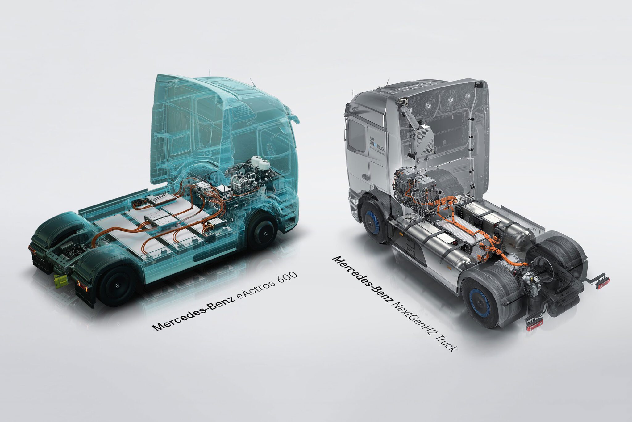 Daimler Truck details how its two electric trucks compare