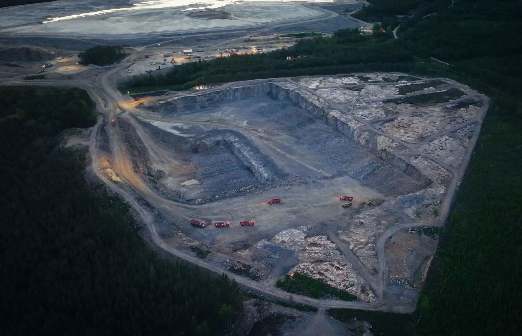 Boliden and V.A.S. complete autonomous dam haulage project