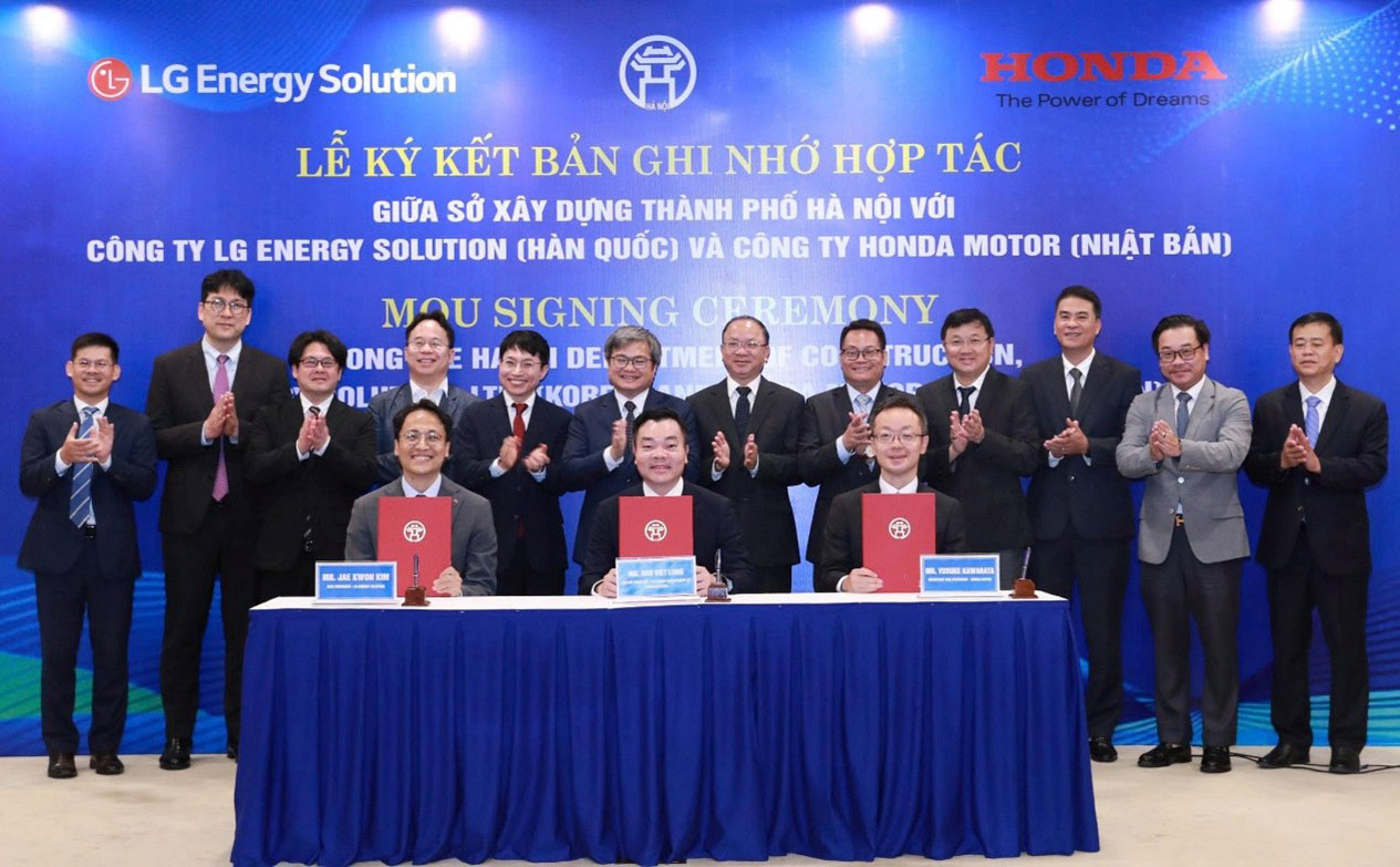 LG Energy Solution and Honda to deploy Hanoi battery swap