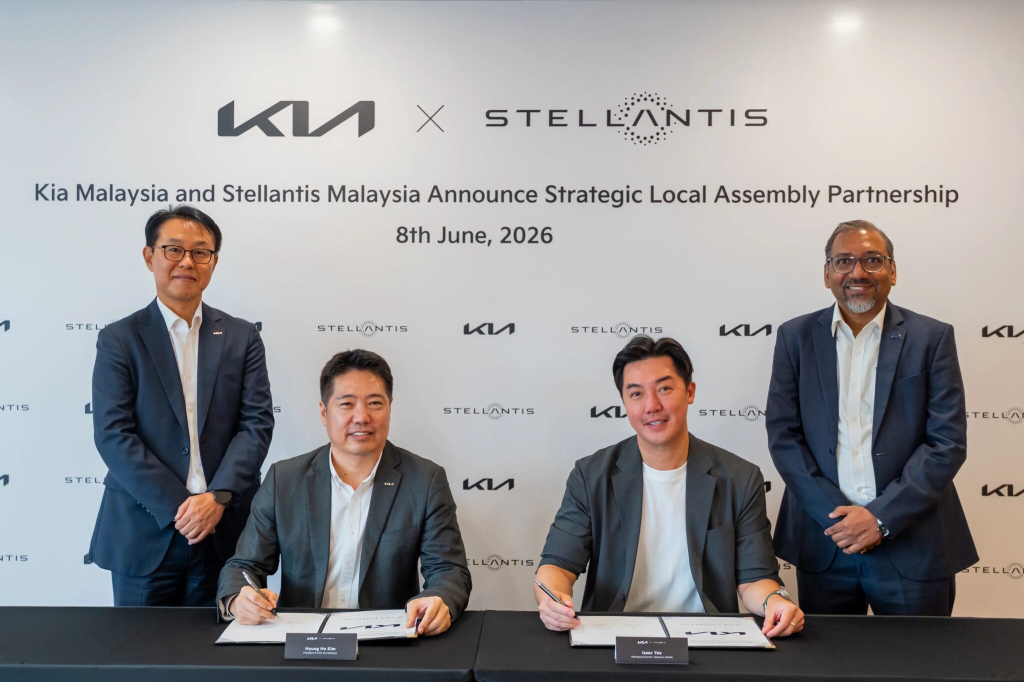 Kia and Stellantis Malaysia sign CKD assembly partnership