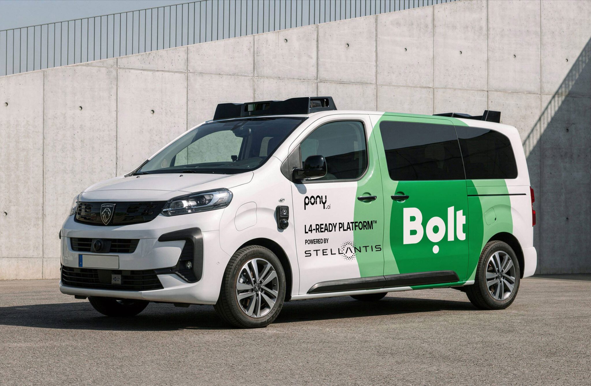 Bolt, Pony.ai and Stellantis launch Luxembourg AV pilot