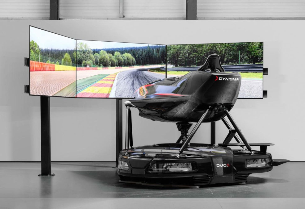 Dynisma launches DMG-S compact Formula 1 simulator