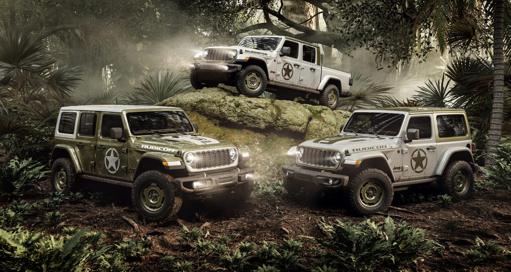 AutoWireDaily — Jeep unveils military-themed Wrangler and Gladiator Sarge