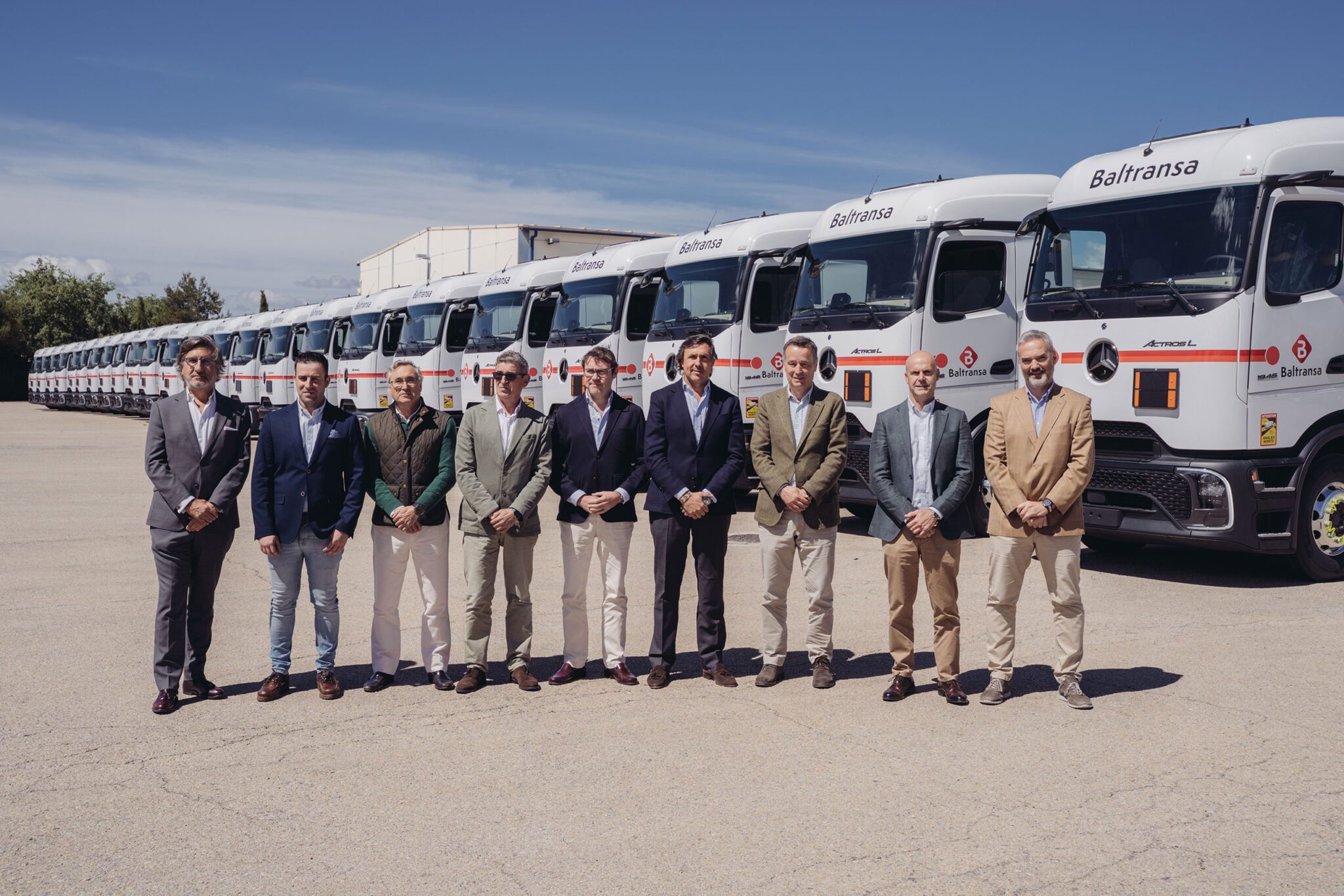 AutoWireDaily — Baltransa expands fleet with 25 Mercedes-Benz Actros