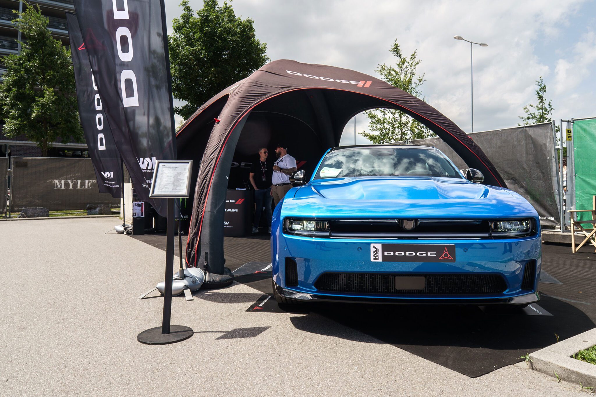AutoWireDaily — Dodge Charger makes European debut in Munich at Myle
