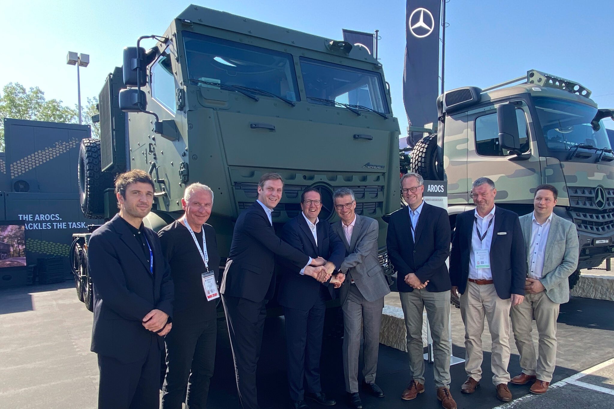 AutoWireDaily — Daimler Truck leads Belgian military logistics truck bid