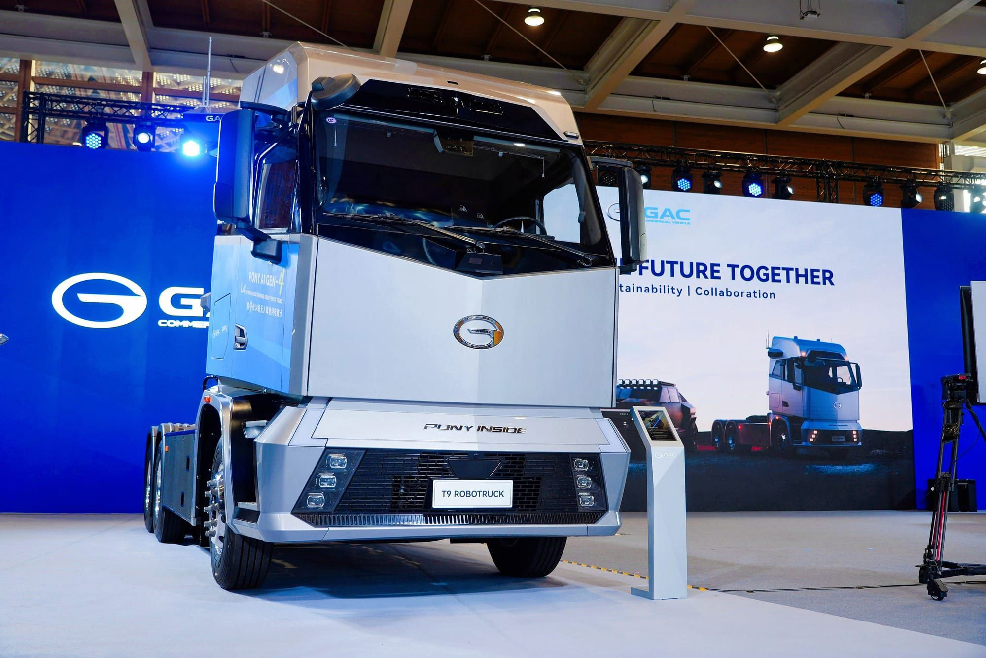 Pony.ai And GAC Unveil Gen-4 Level 4 Electric Robotruck At IAA Transportation 2026